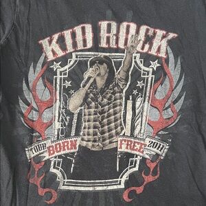 Kid Rock 2011 Tour Graphic TShirt Estimated Size XS/S